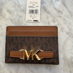 Michael Kors Brown Card Holder